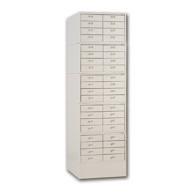 J-E2-3 small eight drawer wax block cabinet